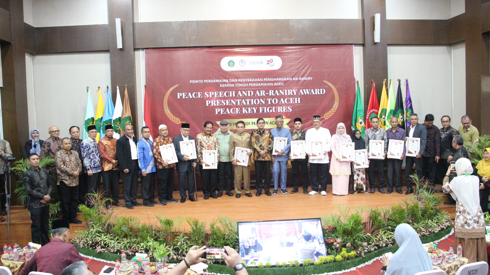 BAST ANRI Hadiri Peringatan 20 Tahun Perdamaian Aceh di UIN Ar-Raniry